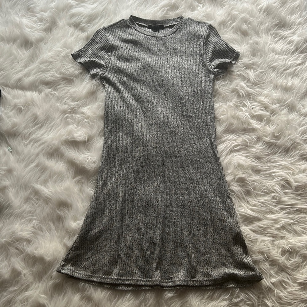 grey bodycon dress from forever 21